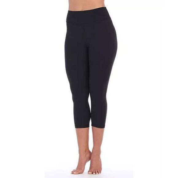 AMERICAN FITNESS COUTURE NWT High Waist 3/4 Compression Leggings Small - Picture 2 of 5